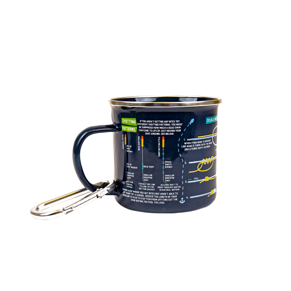 Fishing Guide Enamel Mug