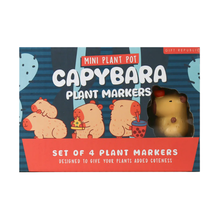 Capybara Plant Markers