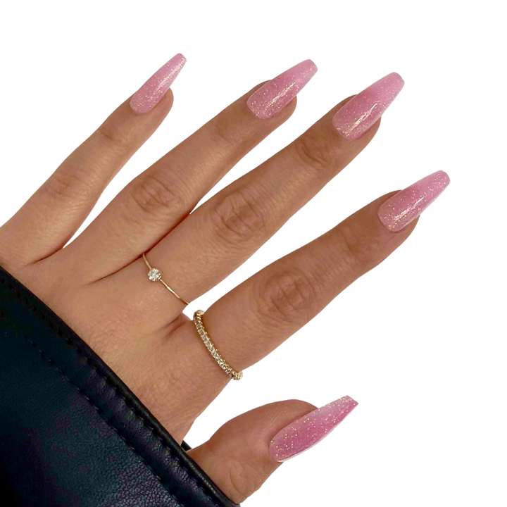 Juicy Long Coffin Press On Nails