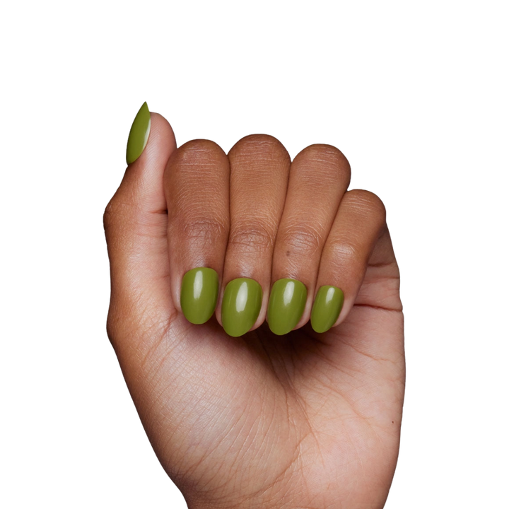 Moss Green Press-On Nails