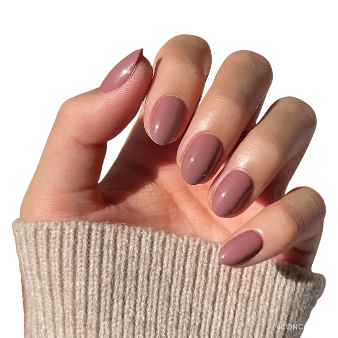 Fall Mauve Press-On Nails