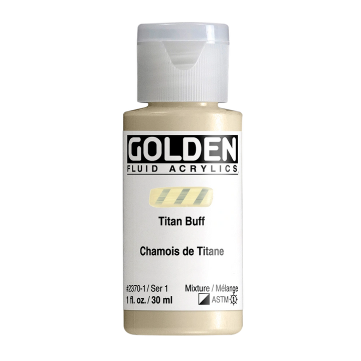 Golden Fluid Acrylic Paint 1oz - Titan Buff