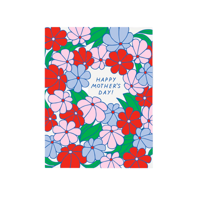 Mom Flowers Mother's Day Card