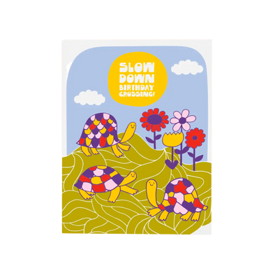 Birthday Crossing Card