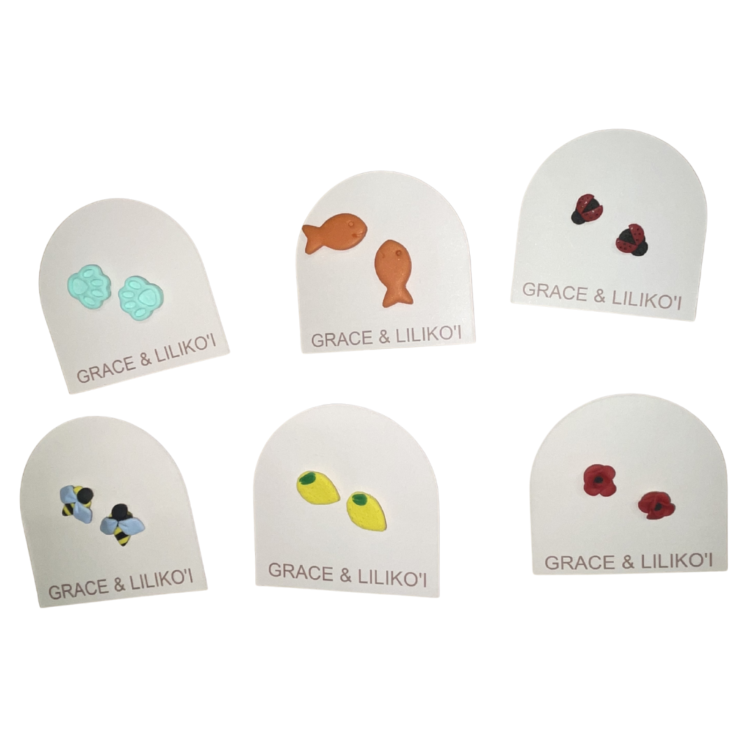 Assorted Stud Earrings