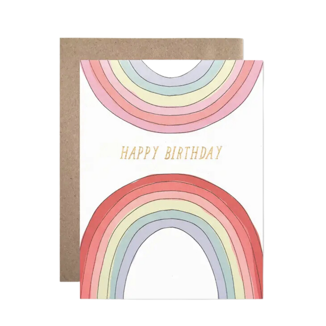 Happy Birthday Rainbow Card