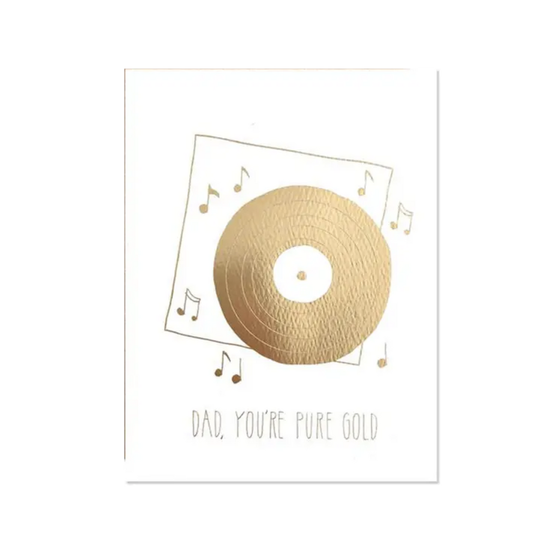 Pure Gold Dad Card