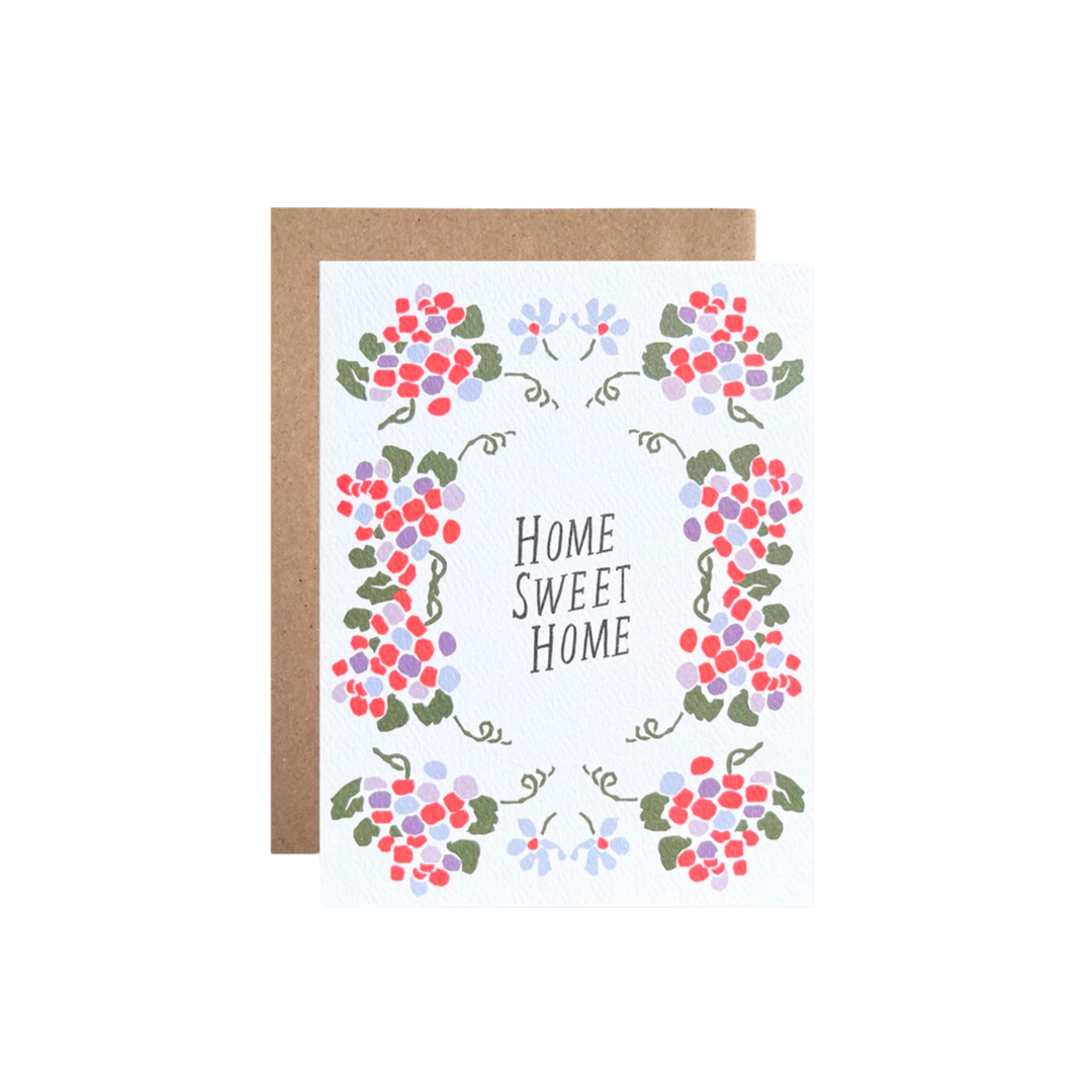 Home Sweet Home Grapes Card