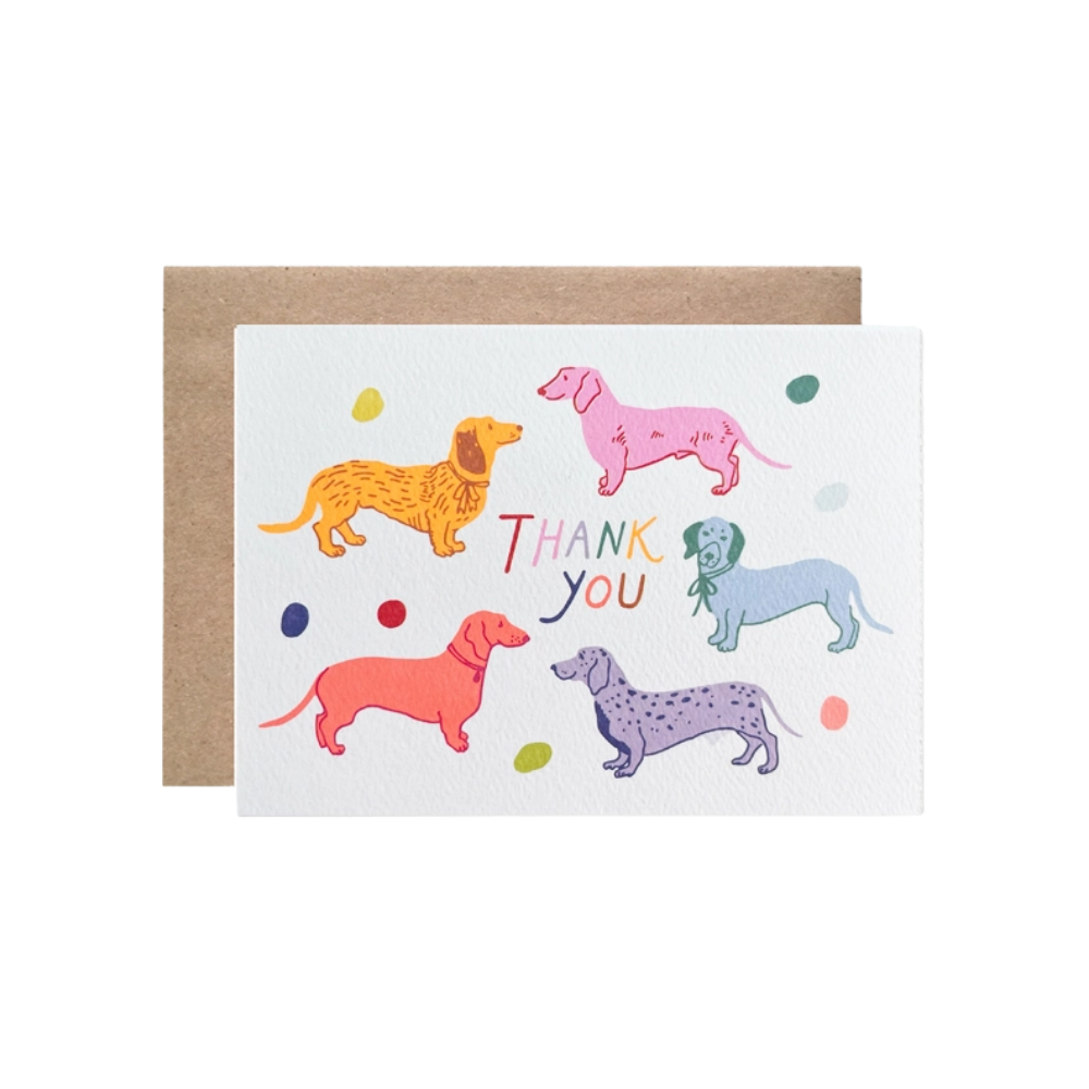 Thank You Pups Cards - Set of 8