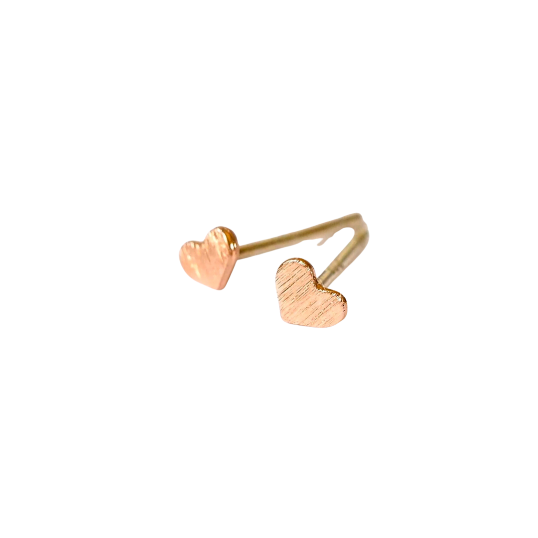 Heart Stud Earrings