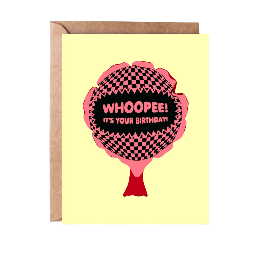 Whoopee Cushion Birthday Card