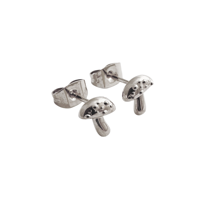 Mushroom Stud Earrings