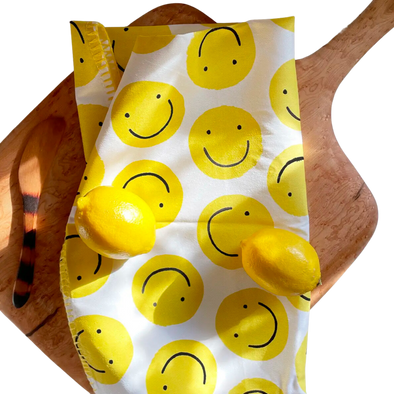 Smiley Tea Towel