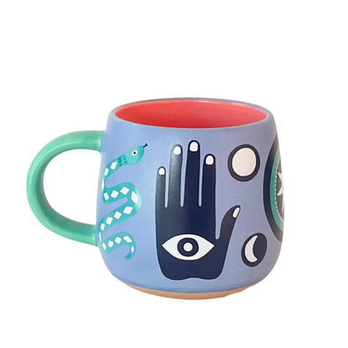 Hamsa Ceramic Mug