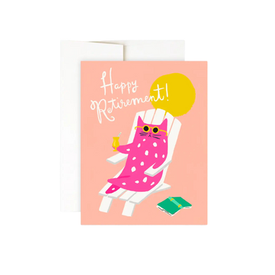 Kitty Retirement Card