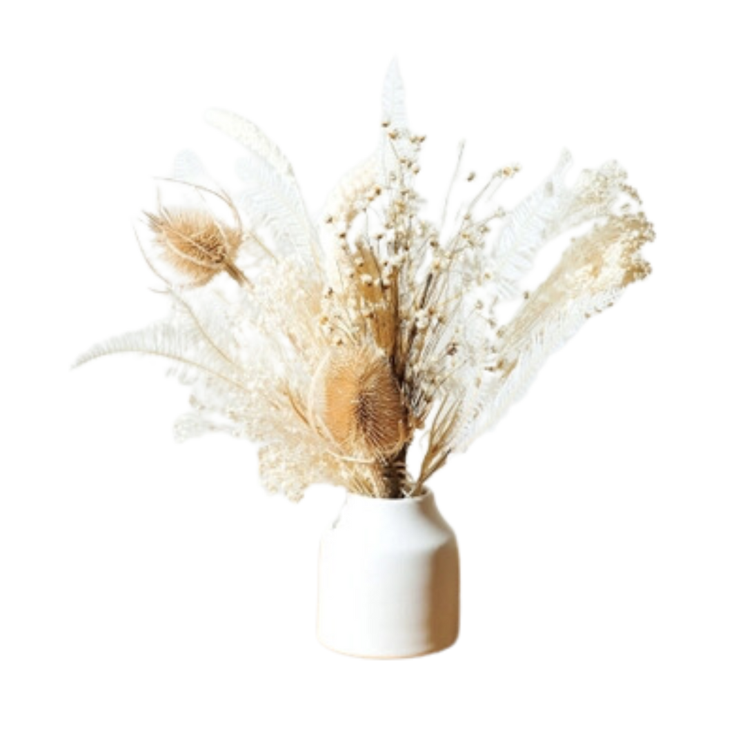 The Snow Petite Dried Floral Bouquet