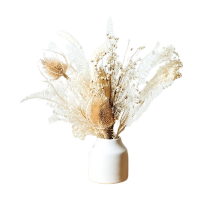 The Snow Petite Dried Floral Bouquet