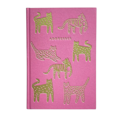Wild Cats (Pink) Address Book