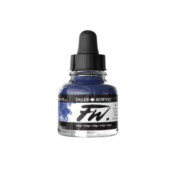 FW Liquid Acrylic Ink 1oz - Indigo