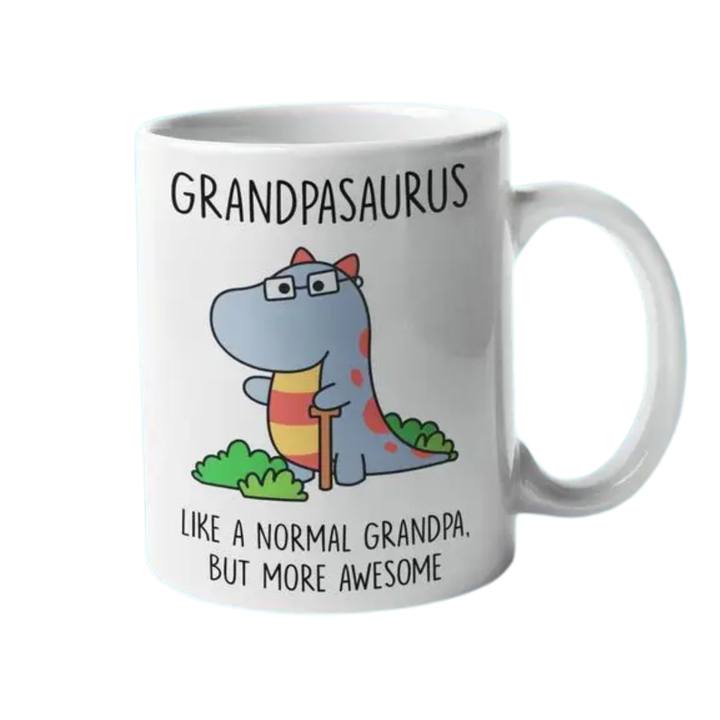 Grandpasaurus Like A Normal Grandpa But More Awesome- Light Green
