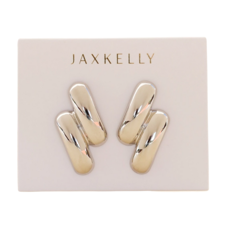 Double Bold Bar Earrings