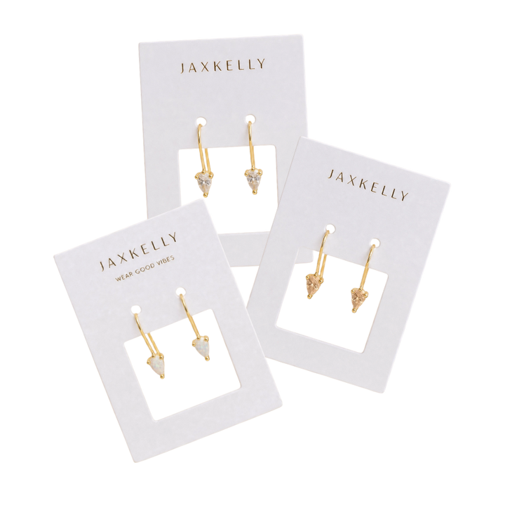 Dewdrop Mini Threader Earrings