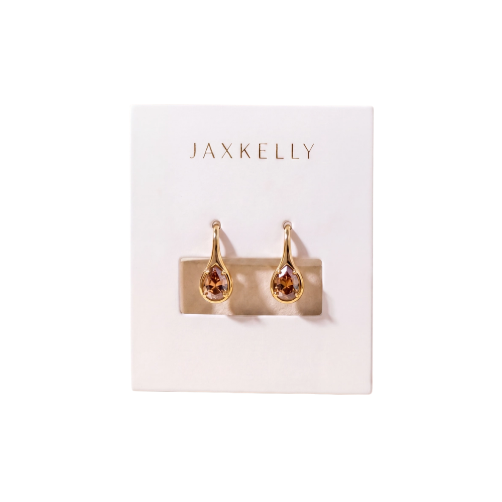 Mini Pear Drop Earrings