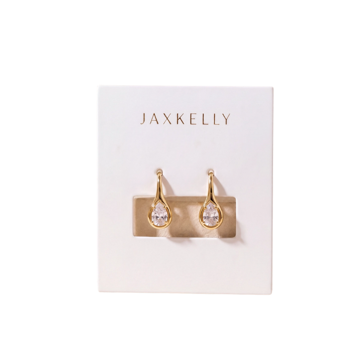 Mini Pear Drop Earrings