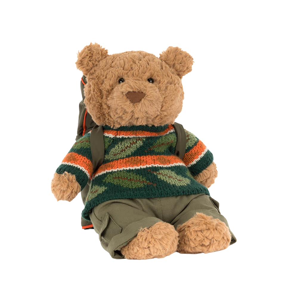 Bartholomew Bear Hiking Outfit