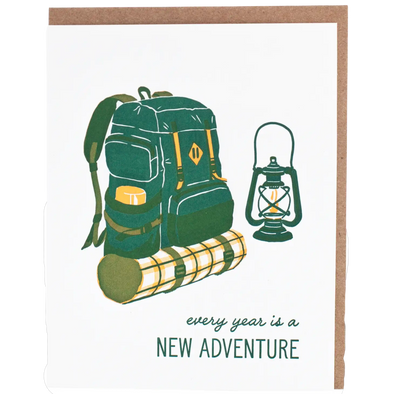 Camping Adventure Birthday Card