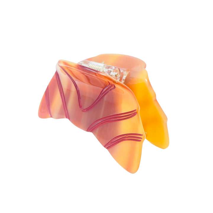 Mini Croissant Hair Claw Clip