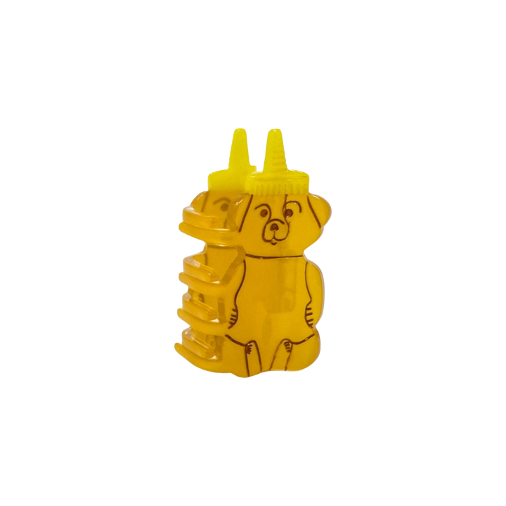 Mini Honey Bear Hair Claw Clip