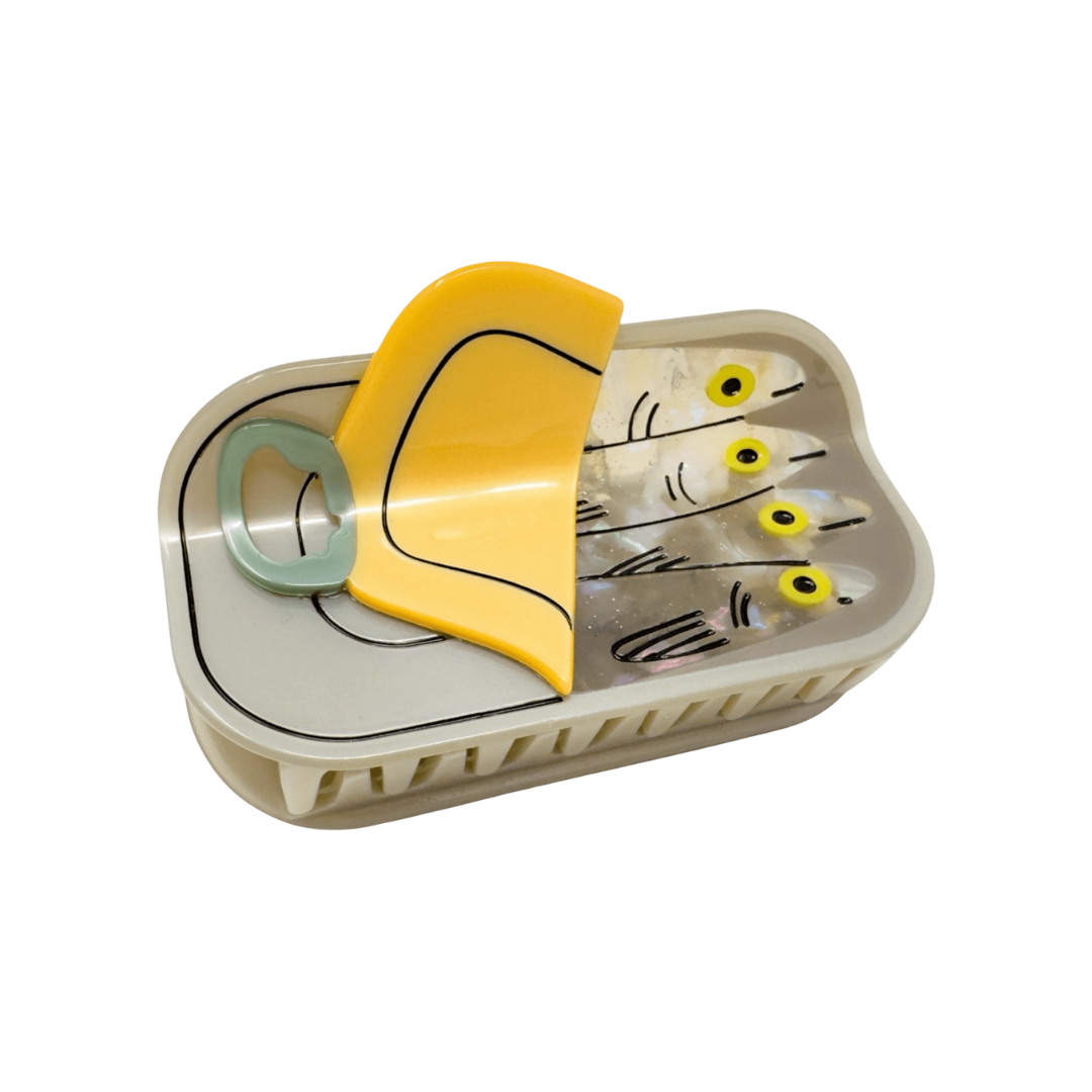 Tinned Fish Hair Claw Clip