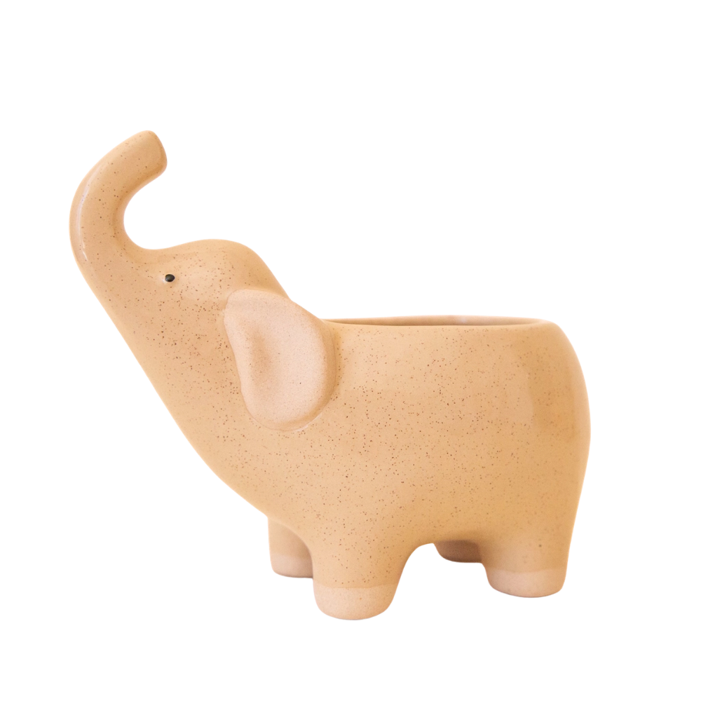 Elephant Planter - Sand