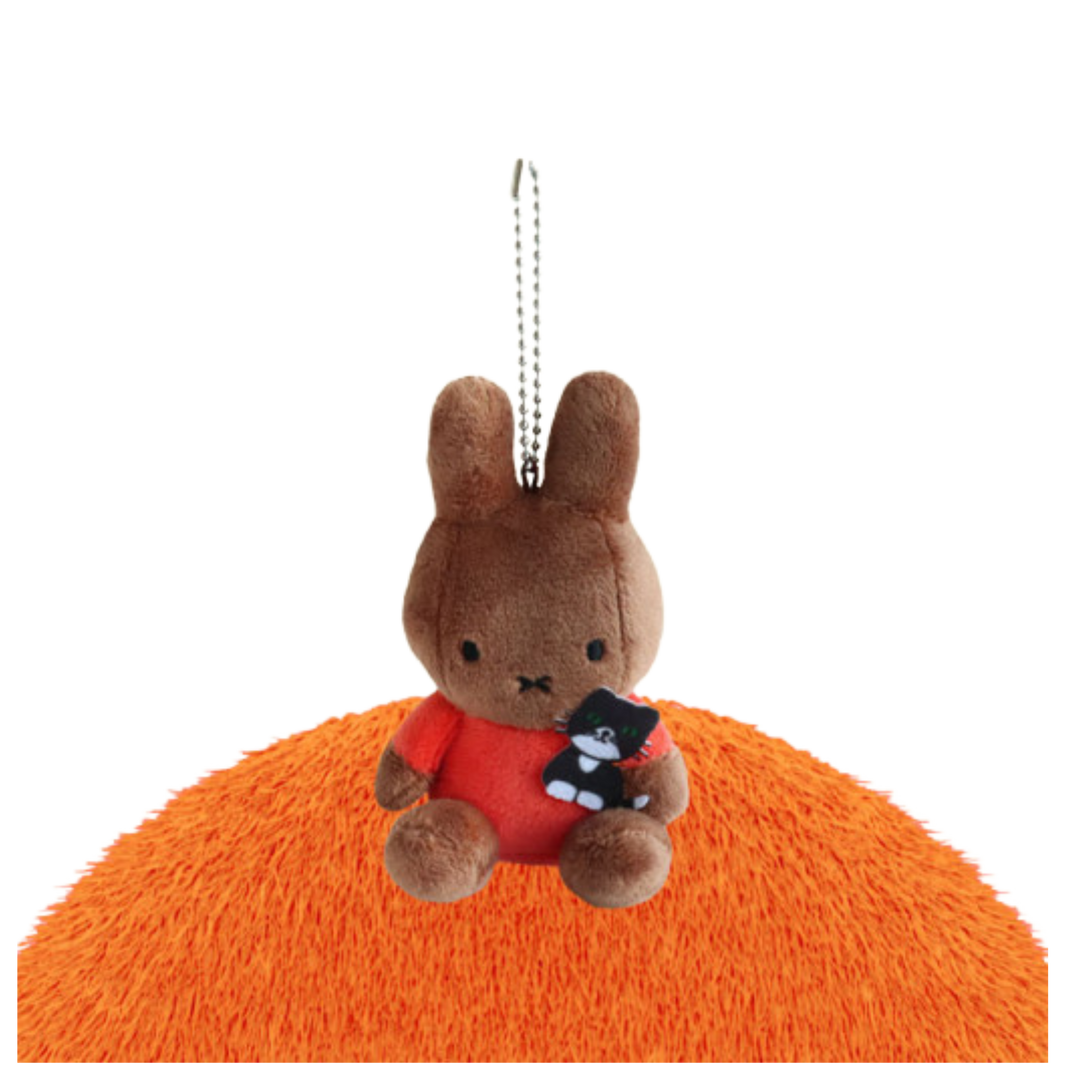 Limited Miffy Plush with Lovely Animal Keychain Bag Charm