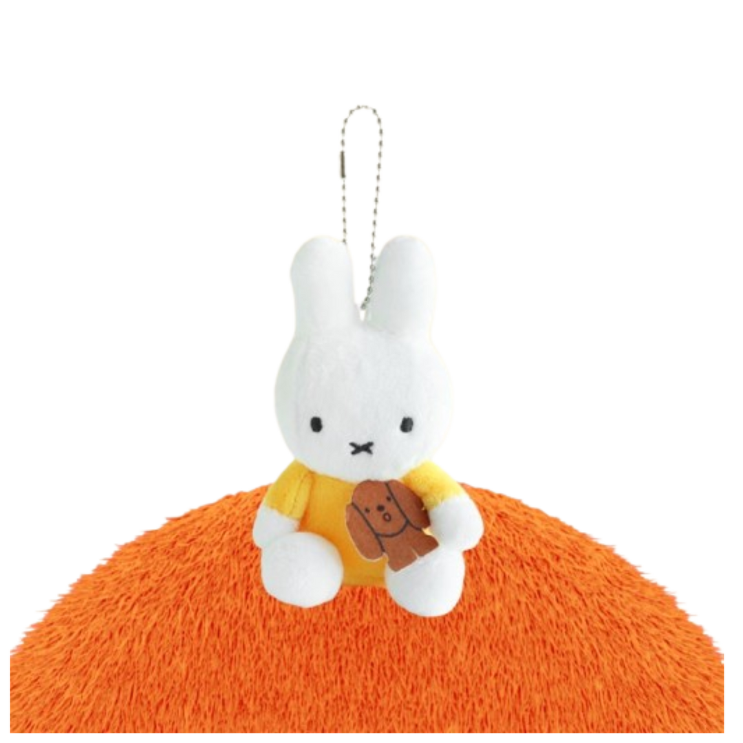 Limited Miffy Plush with Lovely Animal Keychain Bag Charm