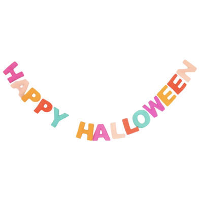 Happy Halloween Felt Garland