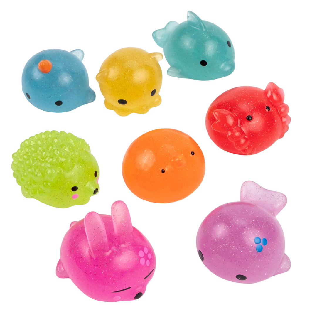Jumbo Glitter Mochi Sensory Toy