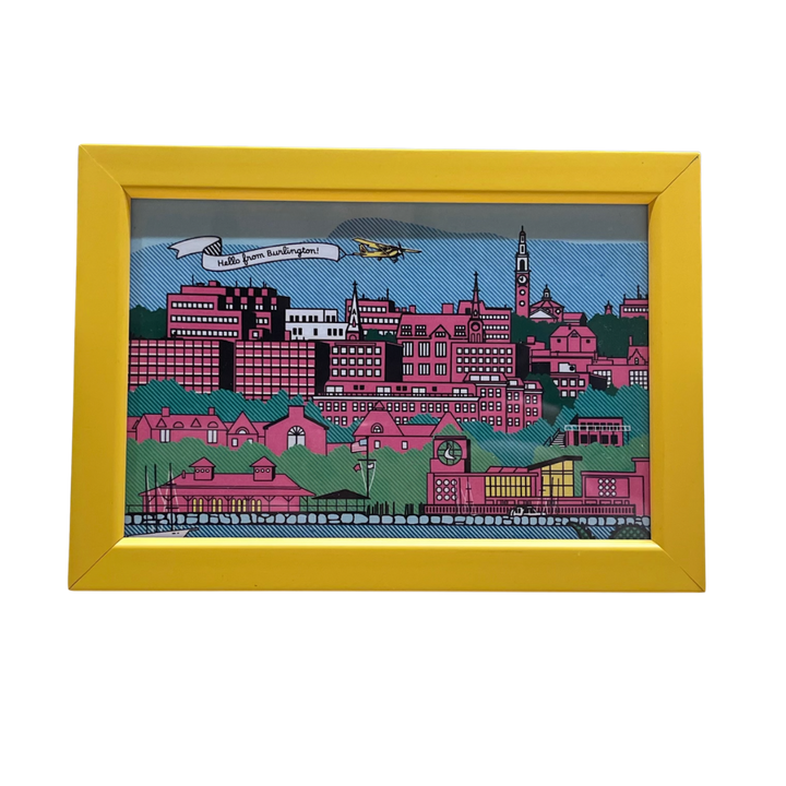 Burlington Waterfront Framed Print