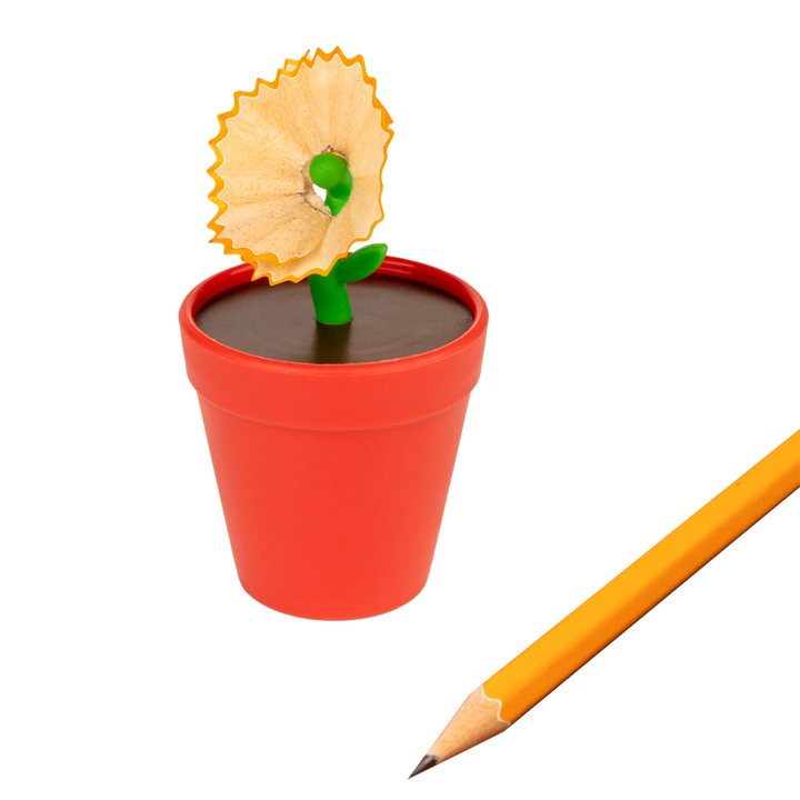 Flower Pot Pencil Sharpener