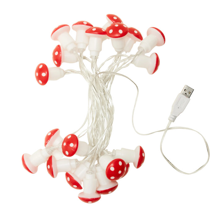 20 Mushroom Led String Lights