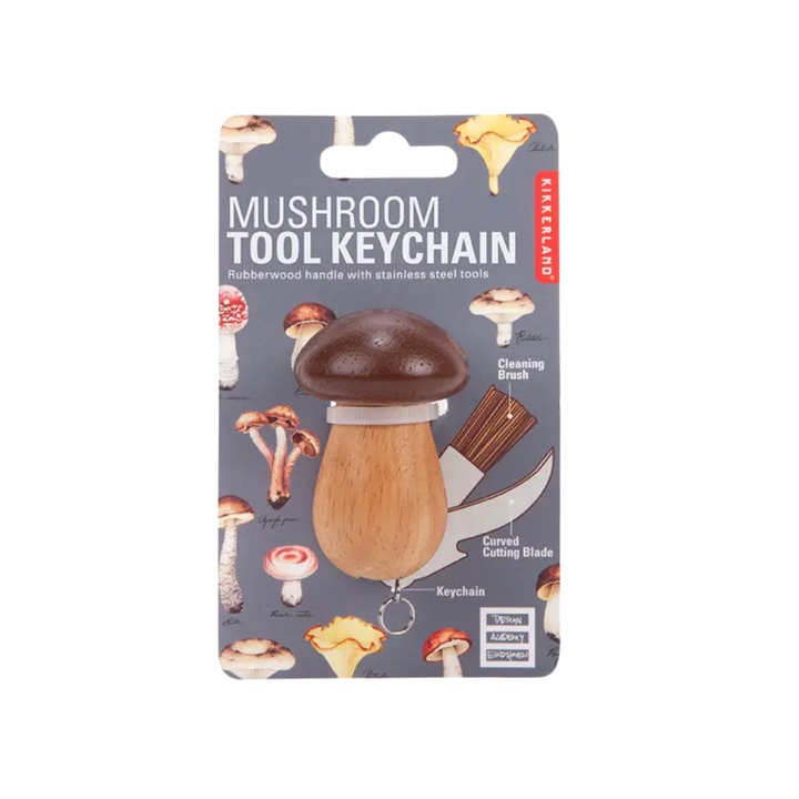 Mushroom Tool Keychain