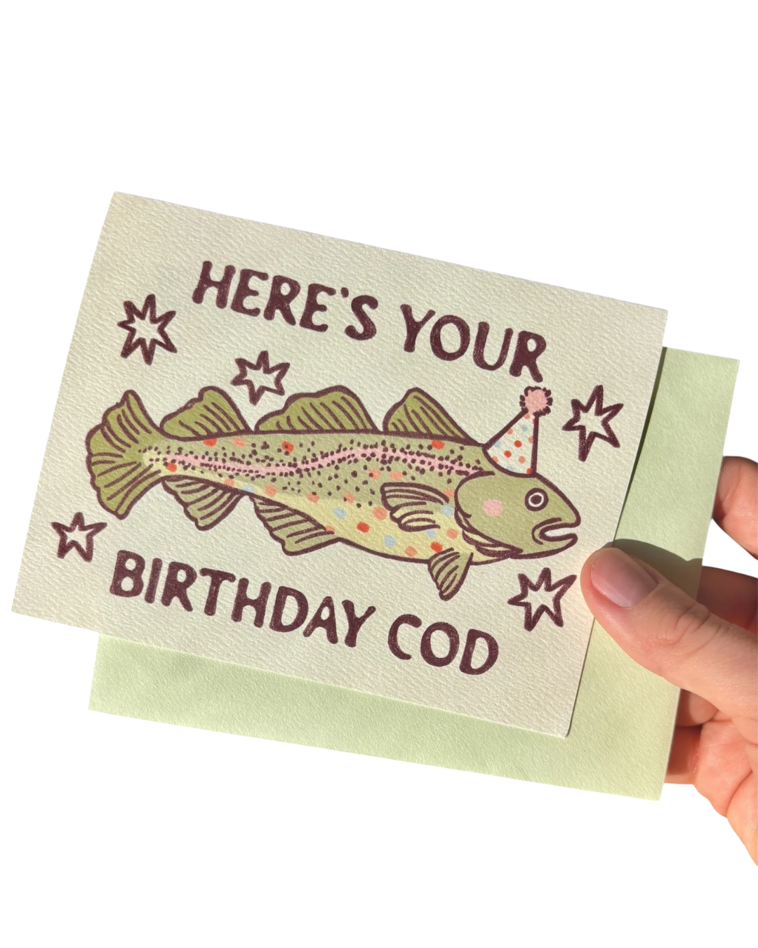 Birthday Cod card