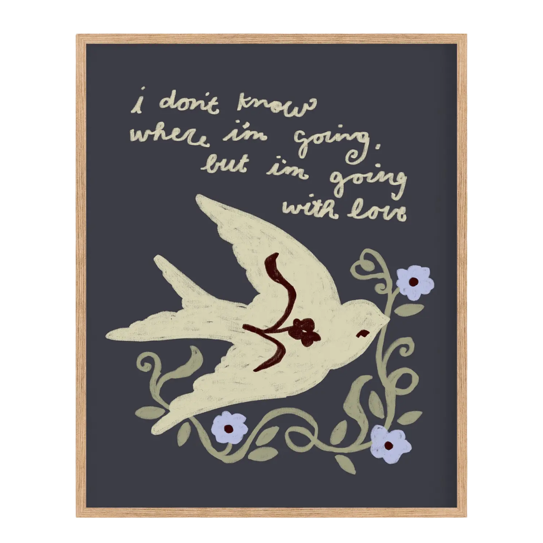 With Love Print