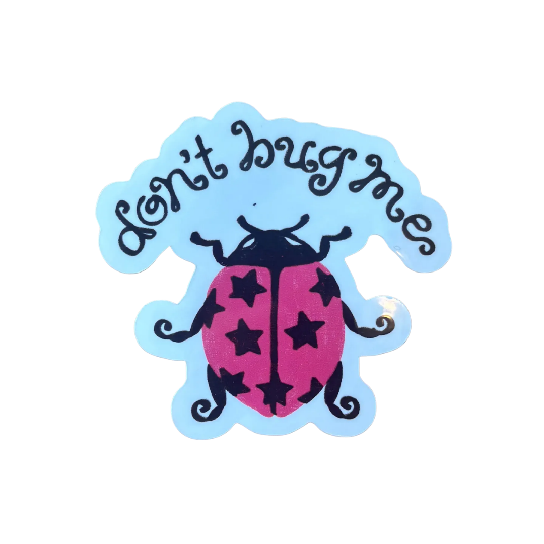 Bug Off Sticker