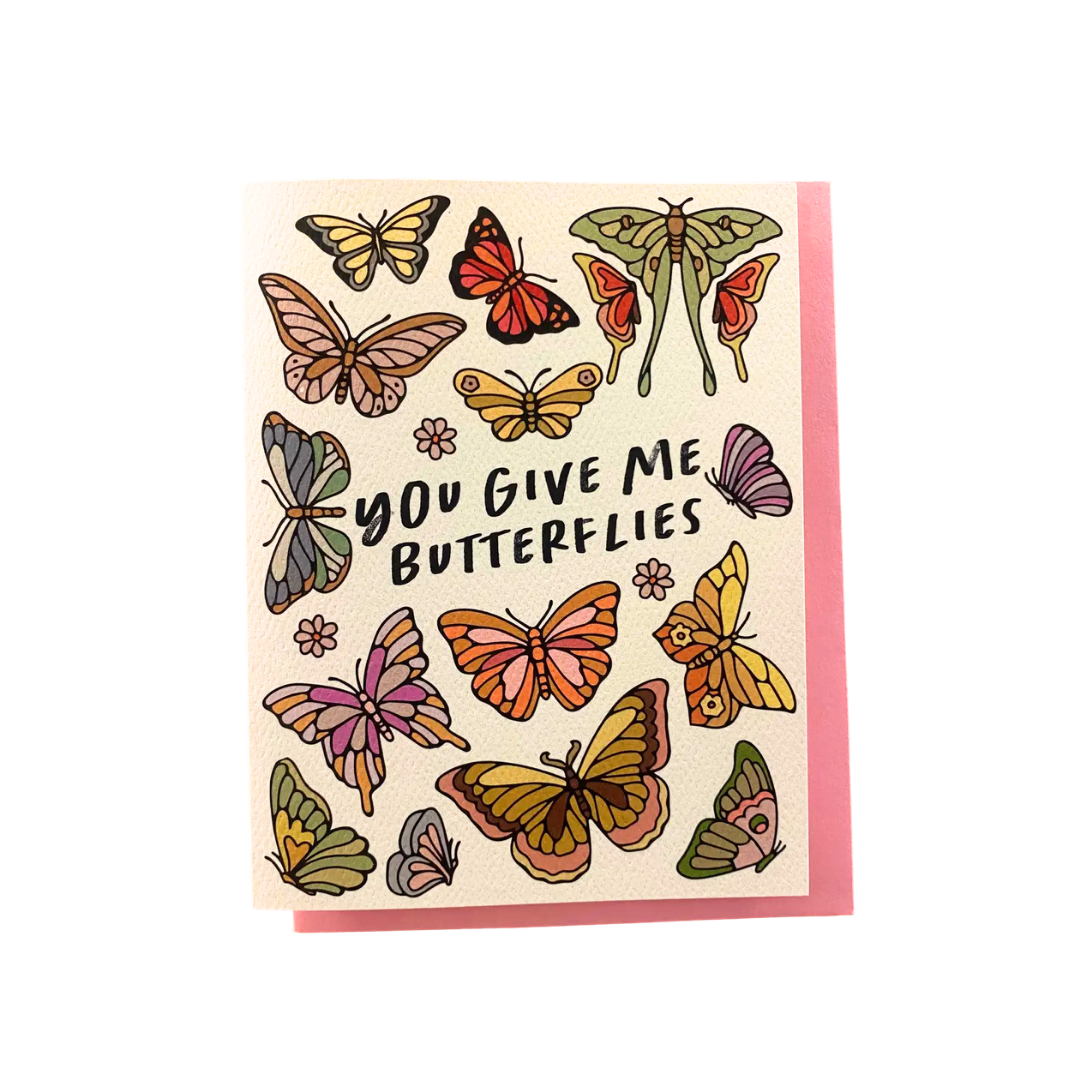 Butterfly Love Card