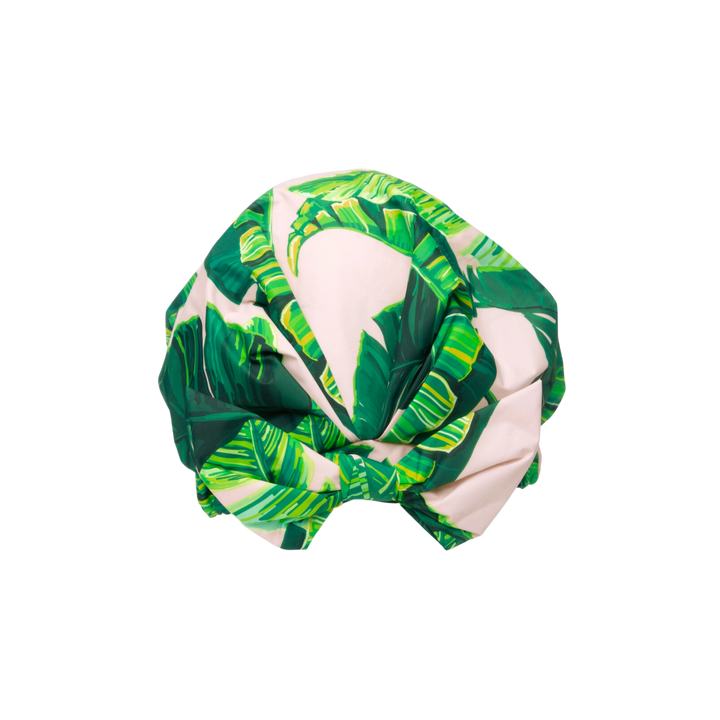 Luxury Shower Cap - Palm Print