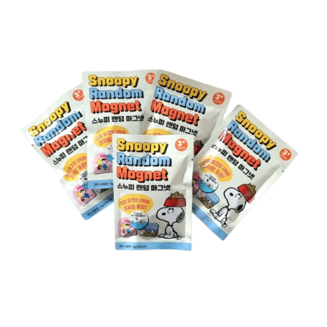 Peanuts Snoopy & Friends Magnet Mystery Random Box