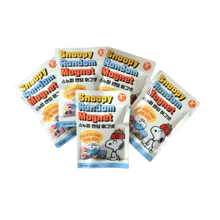 Peanuts Snoopy & Friends Magnet Mystery Random Box