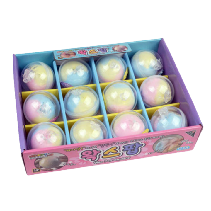 Cotton Candy Wax Breaking Stress Ball